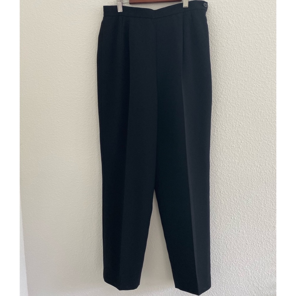Black High Waisted Trousers - image 1